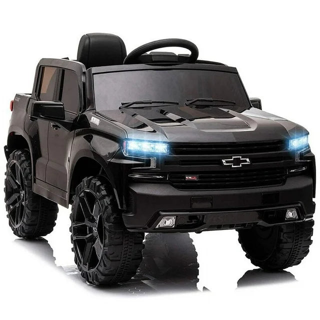 Ride on Cars for Kids, Chevrolet 12V Ride on Toy with Remote Control for Boys Girls Gift, Black, X476