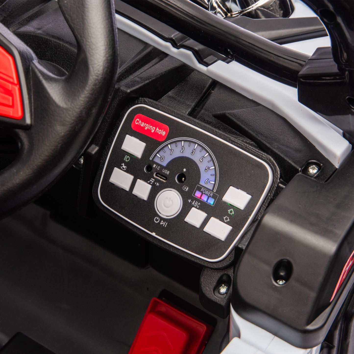 iYofe 12V Powered Ride on Car UTV, Kids Ride on Toys for Toddlers Ages 3-5, Ride on Vehicles with Remote Control, Bluetooth, Music, 4 Wheels Suspension, Electric Cars for Kids Boys Girls, Black