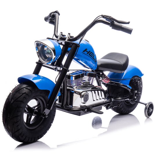 36V Electric Dirt Bike for Kids, 350W Powered Ride on Motorcycle Toy with Speed up to 15.5MPH, Kids Motorized Dirt Bike with PU Seat, Off-Road Motocross for Kids Boys Girls Ages 8-14, Bluetooth, Light