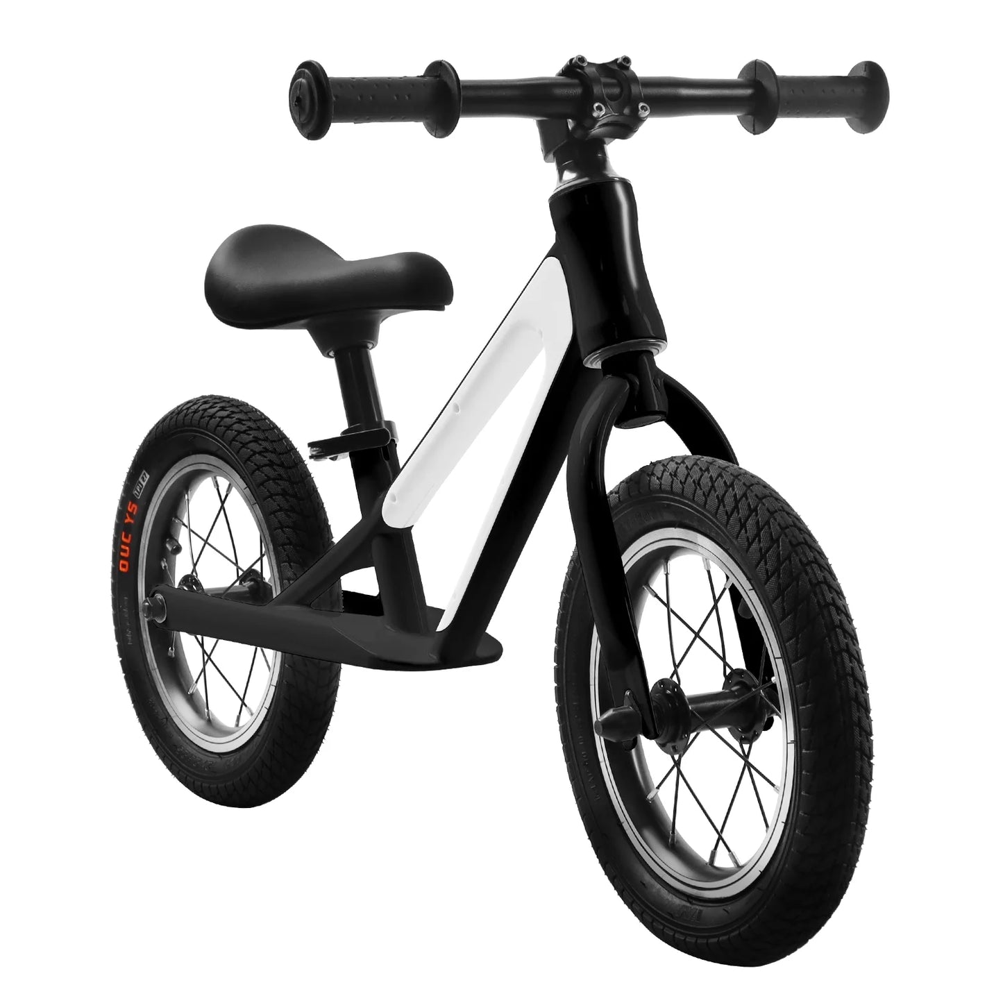 Baby Balance Bike for 1- 5 Years Old Boy and Girls, Magnesium Alloy Frame Kids' Balance Bikes with 12" Rubber Foam Tires, Adjustable Seat Toddler Balance Bike for Toddler Toys, Pike