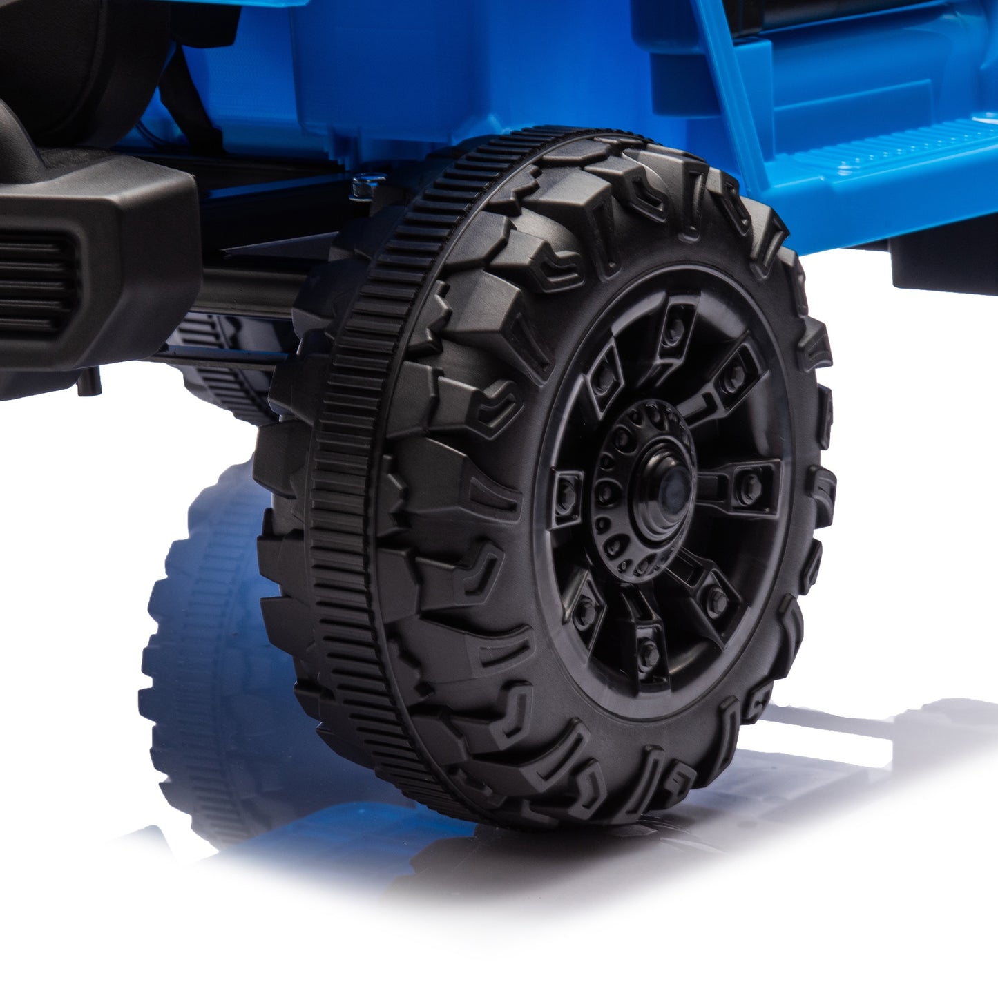 iYofe 12V Ride on Toys for Kids, Powered Ride on Cars with Remote Control, Bluetooth Music, USB/MP3 Port, LED Light, 4 Wheel Suspension, Kids Electric Cars for Boys Girls Ages 2-5 Gifts, Blue