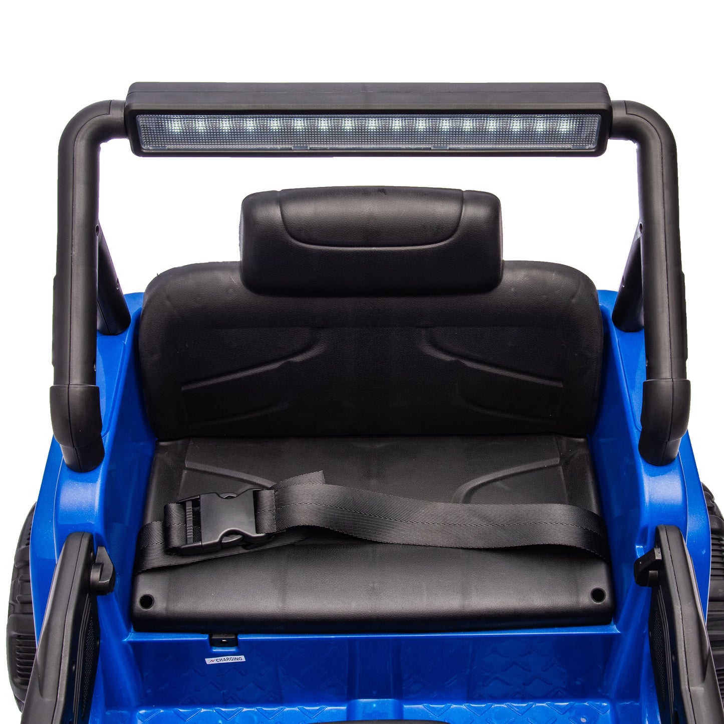 iYofe 12V Ride on Cars with Remote Control, Powered Kids Ride on Toys Truck for Boys Girls Ages 2-5, Toddler Cars Kids Electric Vehicles with Bluetooth Music, USB/MP3 Ports, 4 Wheel Suspension, Blue