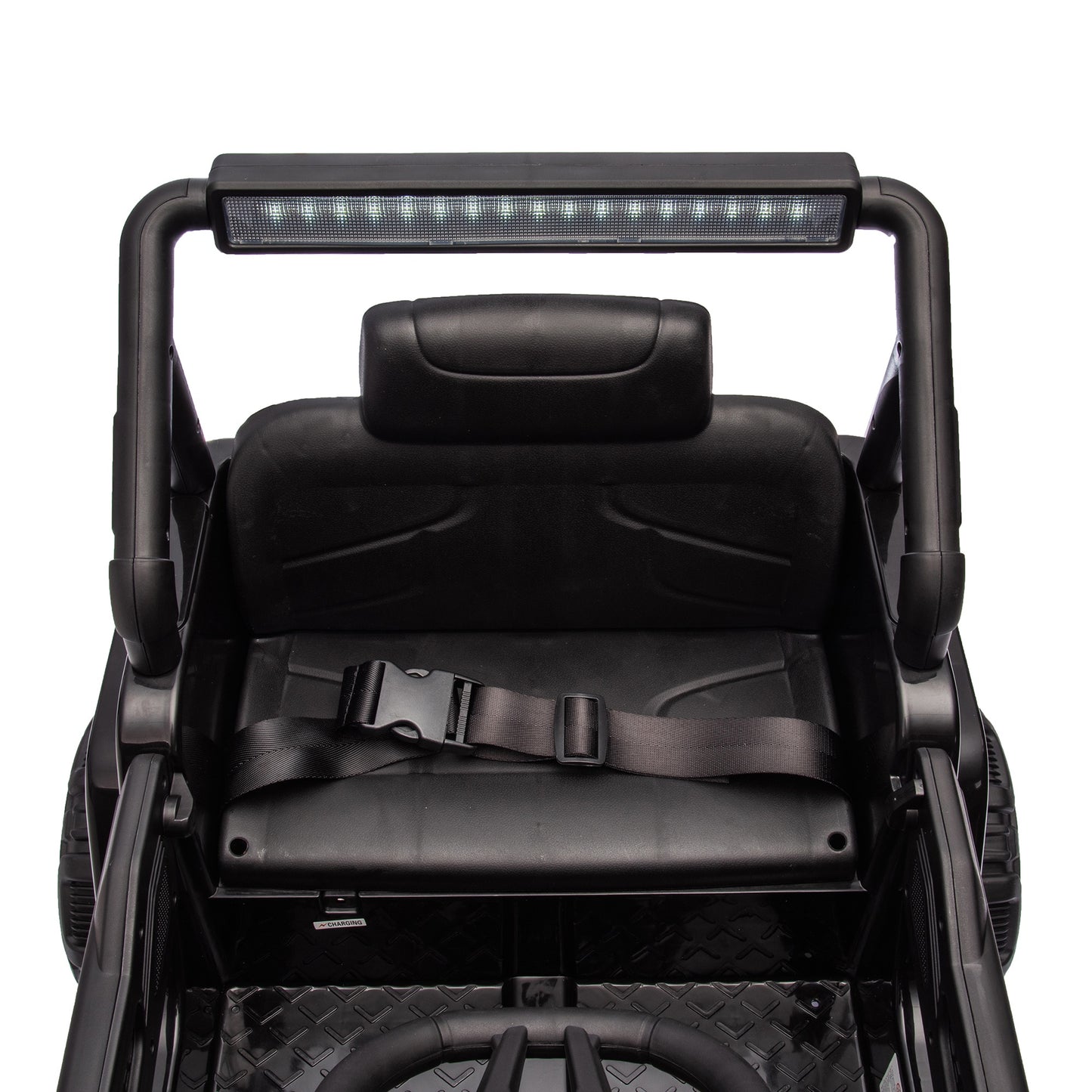 iYofe 12V Ride on Cars with Remote Control, Powered Kids Ride on Toys Truck for Boys Girls Ages 2-5, Toddler Cars Kids Electric Vehicles with Bluetooth Music, USB/MP3 Ports, 4 Wheel Suspension, Black