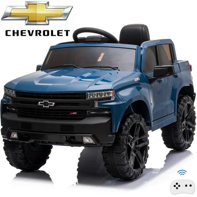 Ride on Cars for Kids, Chevrolet 12V Ride on Toy with Remote Control for Boys Girls Gift, Black, X476