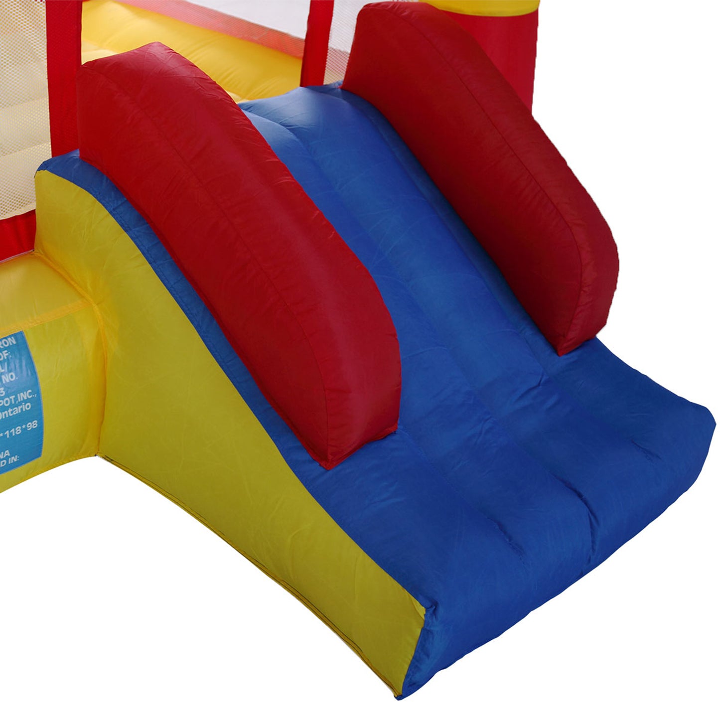 iYofe Kids Bounce House, Inflatable Bounce House, Bouncy Jumping House with Slide, Carrying Bag, Toddlers Kids Castle Bouncy Houses for Outdoor Indoor Party, 3-10 Years Old Outdoor Toys