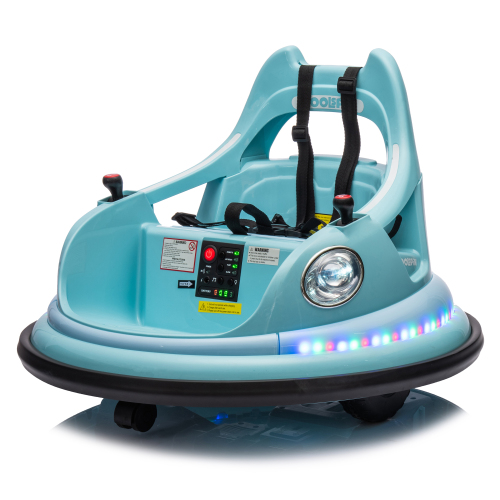Kids Bumper Car Ride on, 12V Ride on Toy with Remote Control, Bumper Car for Kids Toddlers 1-5 Years Old