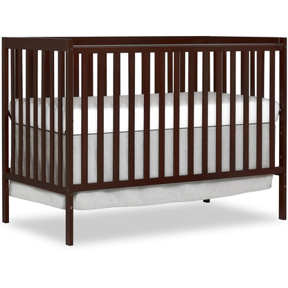 iRerts 5 In 1 Convertible Baby Crib, Wood Convertible Crib Toddler Bed with Wood Legs, Converts from Baby Crib to Toddler Bed, Fits Standard Full-Size Crib Mattress, Easy to Assemble, Black