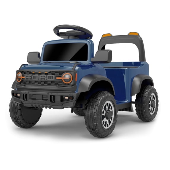 iYofe 12V Licensed Ford Bronco Raptor Powered Ride-On Truck with Music
