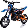 iYofe 24V Ride on Motorcycle Dirt Bike Powered Electric Dirt Bike for Kids, Ride on Toy for Boys and Girls, Dual Suspension, Music Player, LED Light