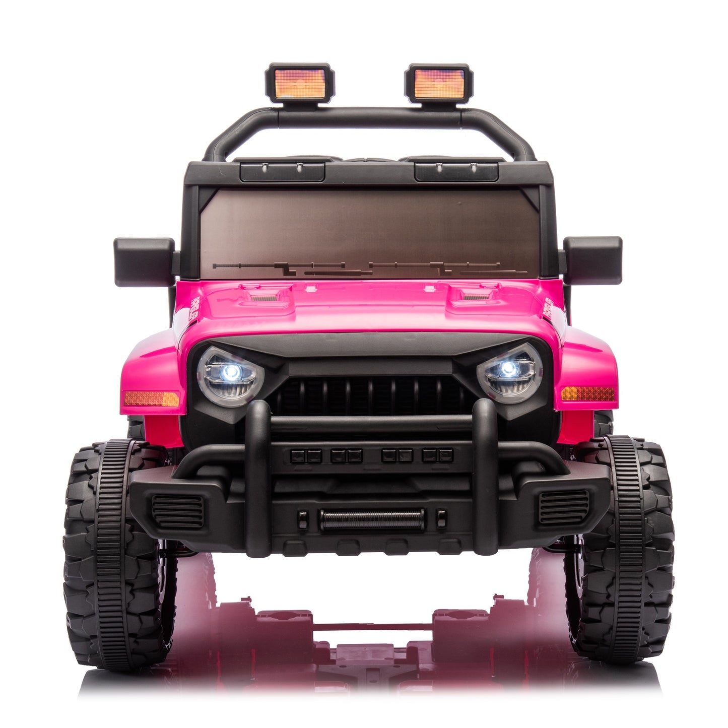 iYofe 12V Ride on Toys for Kids, Powered Ride on Cars with Remote Control, Bluetooth Music, USB/MP3 Port, LED Light, 4 Wheel Suspension, Kids Electric Cars for Boys Girls Ages 2-5 Gifts, Pink