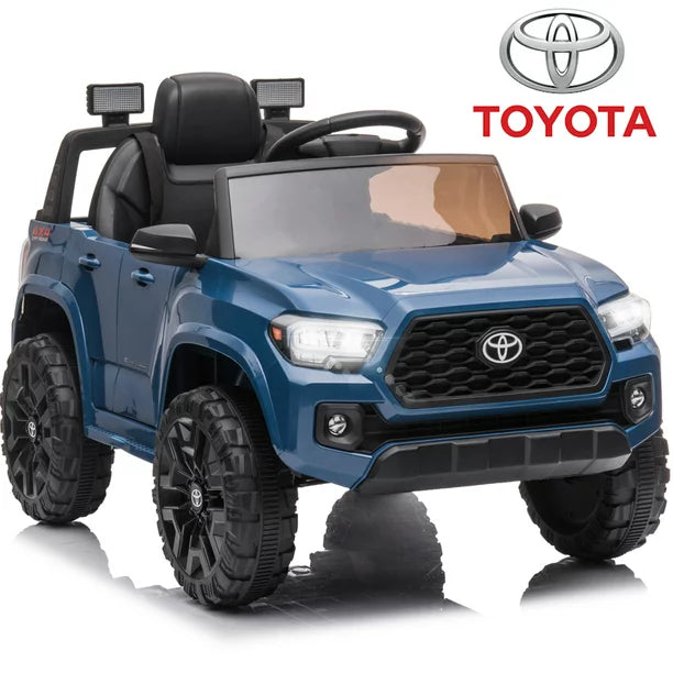 Battery-Powered Car Toy for Boys, Toyota Kids Ride on Car with Remote Control, 12V Ride on Toy Car w/MP3 Player, Lights, Electric Ride on Truck for 2-4 Yrs.Old Christmas Gift, Black