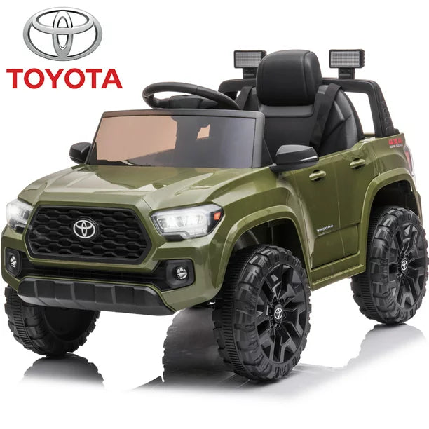 Battery-Powered Car Toy for Boys, Toyota Kids Ride on Car with Remote Control, 12V Ride on Toy Car w/MP3 Player, Lights, Electric Ride on Truck for 2-4 Yrs.Old Christmas Gift, Black